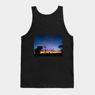 Twilight Sunrise with Clouds Tank Top